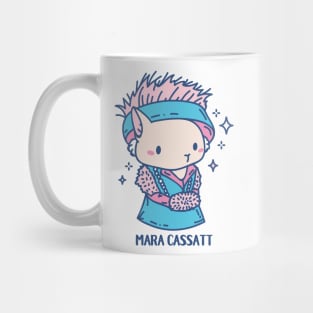 Mara Cassatt Funny Artist Animal pun Mug